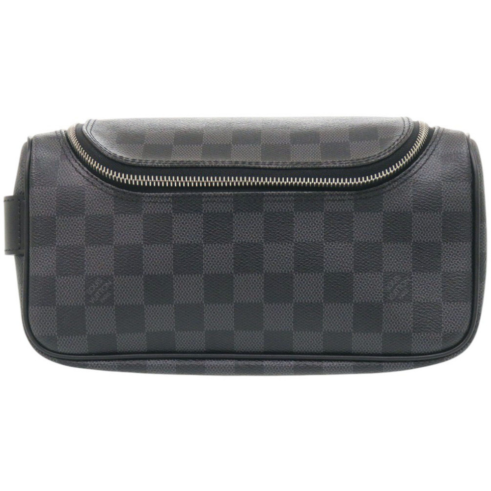 Louis Vuitton Toiletry Handbag Pouch Damier Graphite N47625 LV 1337 LOUIS VUI...